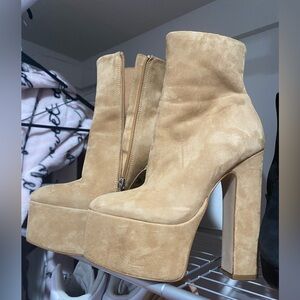 Steve Madden platform booties